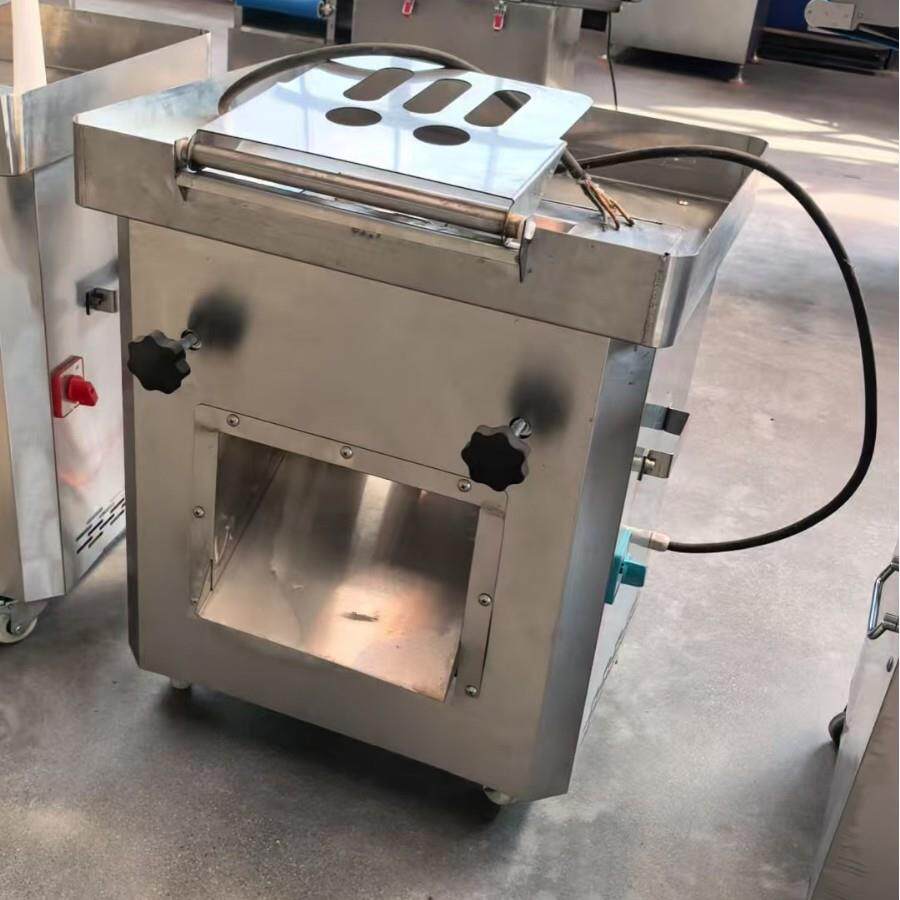 出口工厂工程商用大型不锈钢切肉机鸡鸭切块机全自动大功率切片机