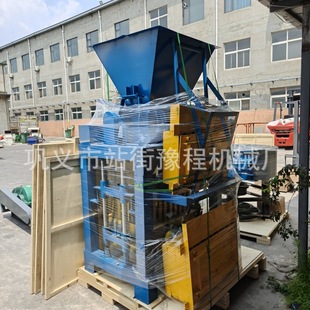 非洲自动制砖机出口标准模具多空心水泥砖块成型机 Machine Block