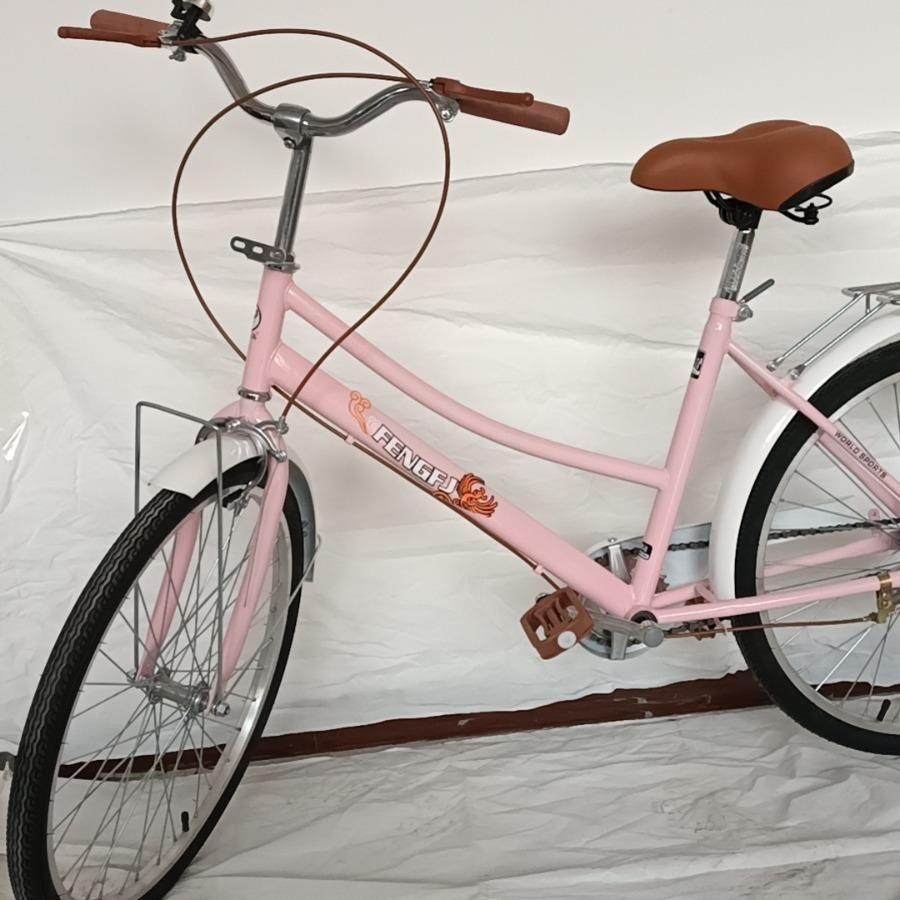 女式自行车女24/26寸轻便代步单车男普通成人学生城市淑女通勤车