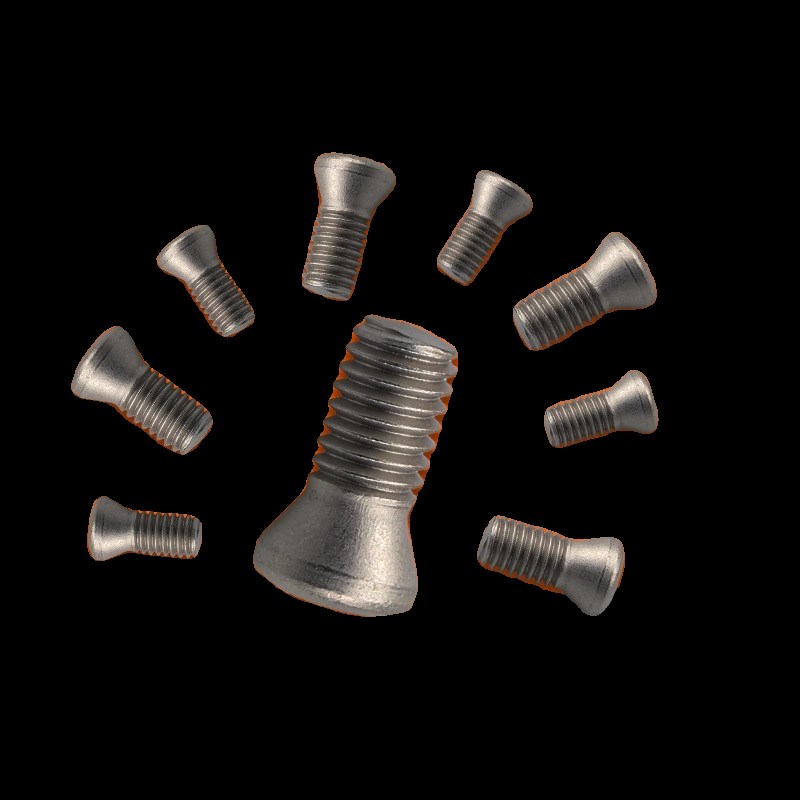 BOEN数控铣刀杆刀盘专用高强度螺丝M1.6 1.8 2.2 2.5 3.0 3.5 4.0