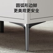 电视柜支撑脚沙发脚支撑腿茶几脚架床头柜子腿床脚鞋 柜灰色金属脚