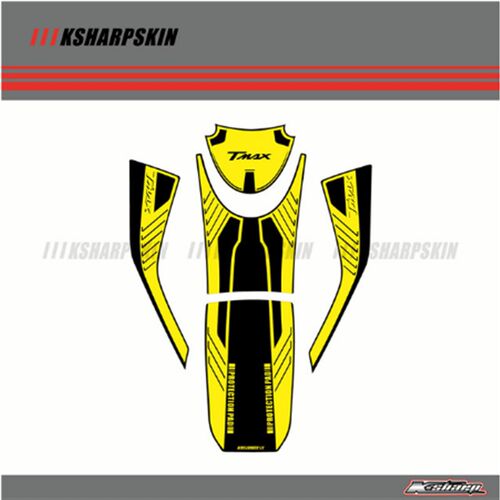 TMAX530  DX SX 2017-2018 彩色油箱贴 改装车身保护贴纸 防刮