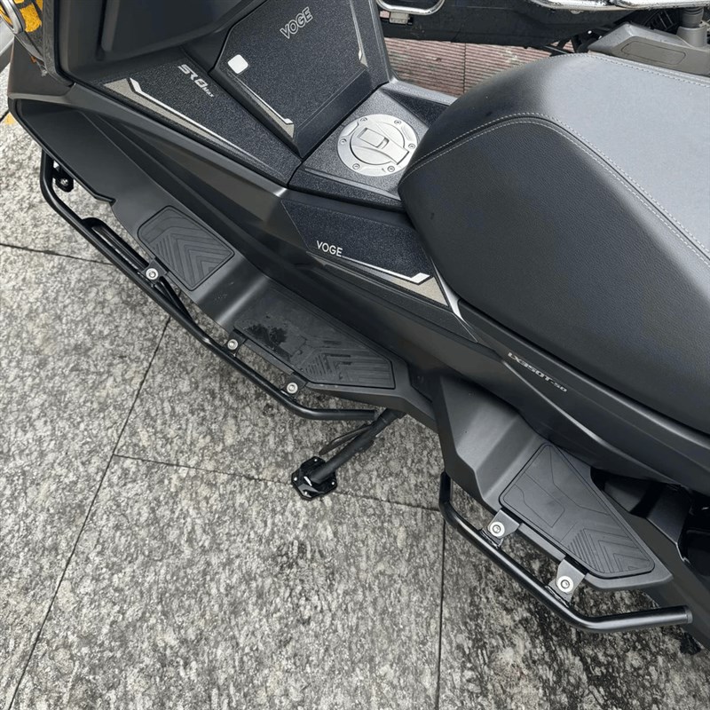 适用隆鑫无极SR4Max350护杠保险杠前后包围防护杠踏板改装件