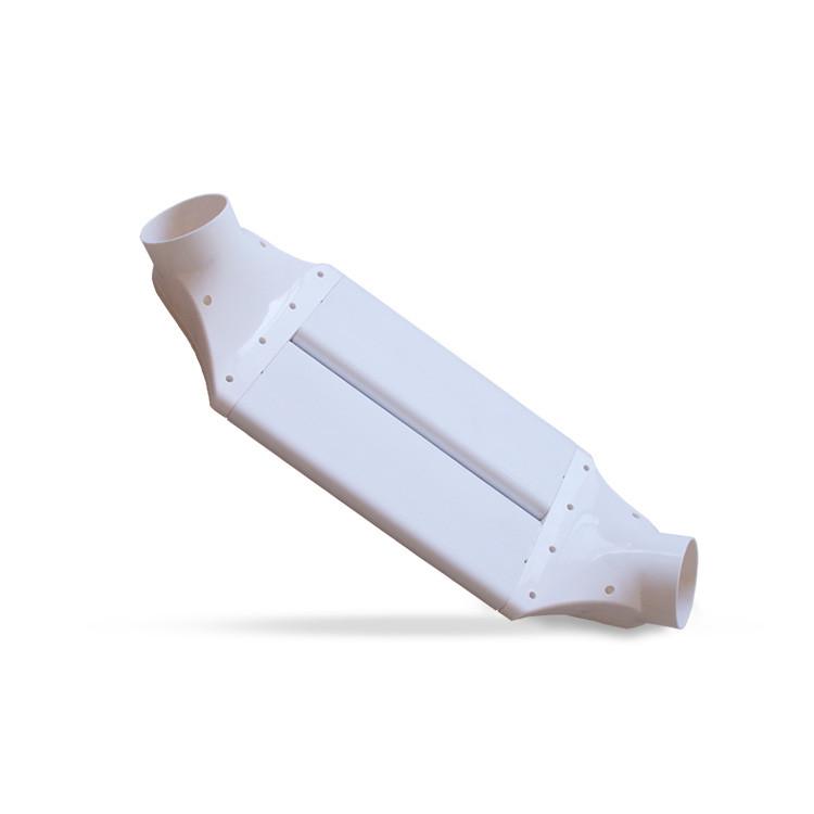 室内新风系统过梁器管道风机横梁交叉连接过渡器圆管转扁管变径