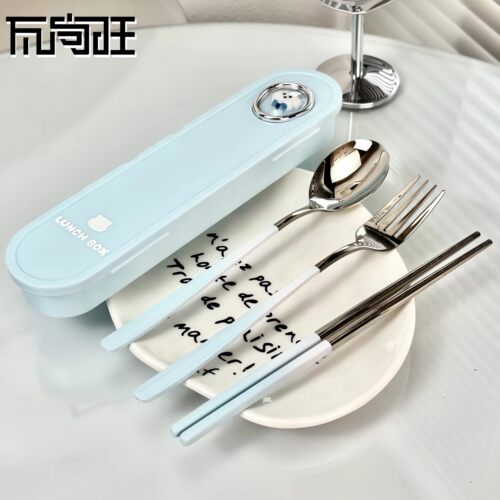 少女心餐具盒，便当的搭档