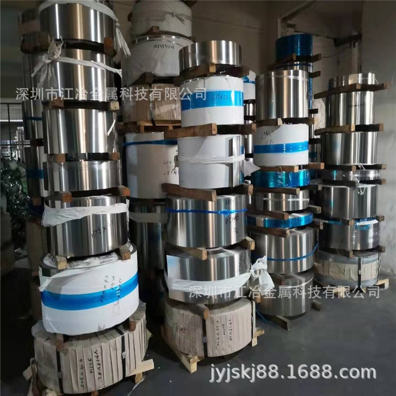 宝钢料301弹簧钢带 316不锈钢薄片 弹性钢带 65Mn钢带 模具垫片