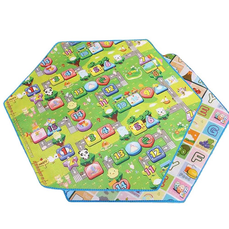 爬爬垫游戏垫六角帐篷垫露营现货爬行垫