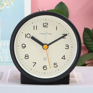 桌面小闹钟学生用台式钟表静音儿童初中生时钟高中生迷你专用男孩