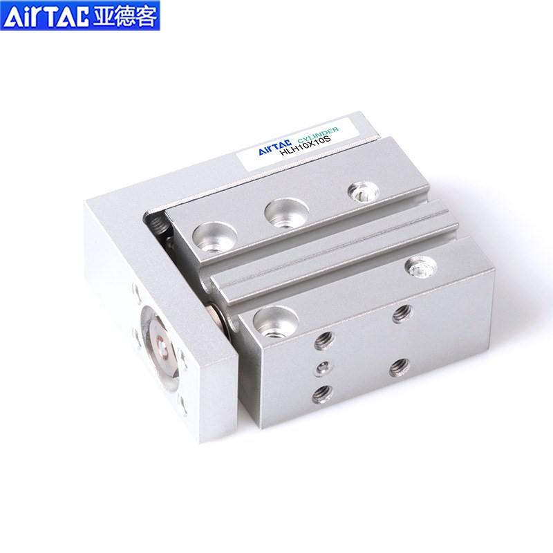 亚德客精密滑台气缸HLS6/8/12/16/20/25X10X20X30X40/50X75S