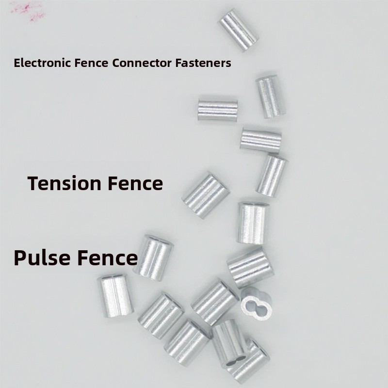 脉冲电子围栏张力围栏线线连接器断线接线器铝夹头束线器连接器