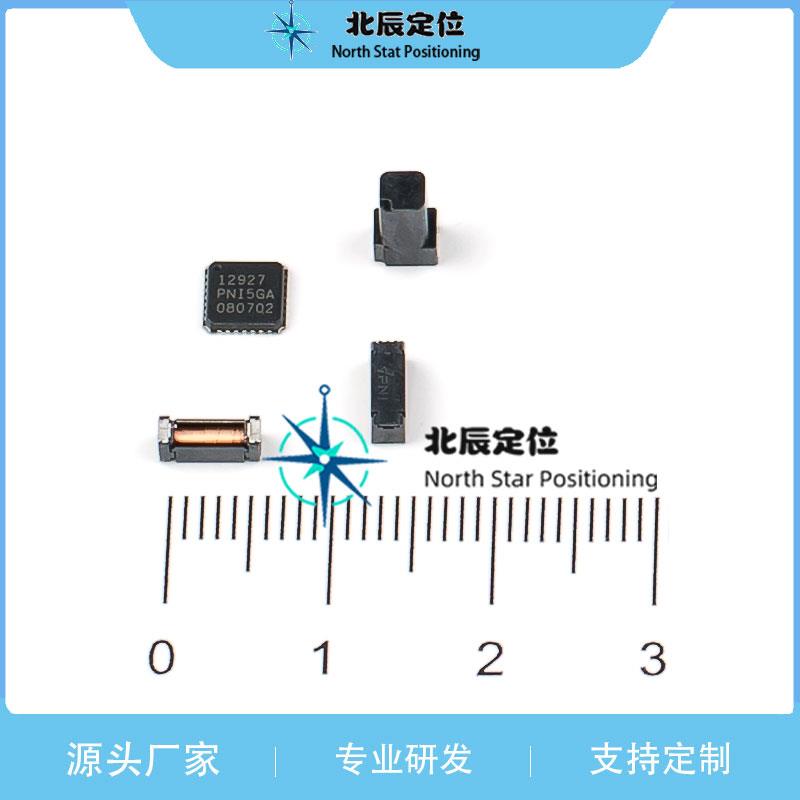 地磁计RM3100套片控制芯片 高精度3轴磁场计 13104 13156 13101