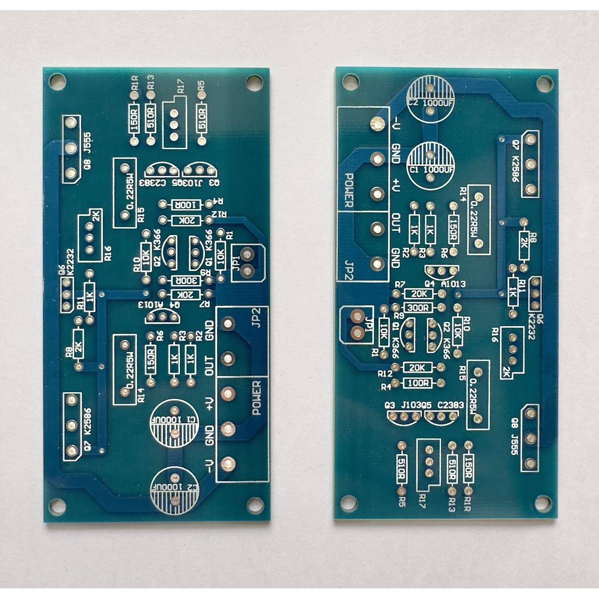 高保真场效应纯甲类纯直耦 30W功放板 PCB空板 印刷线路板 电路板