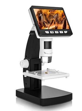 306-B高清4.3寸1000X带屏幕数码电子显微镜专业鉴定测量维修电路