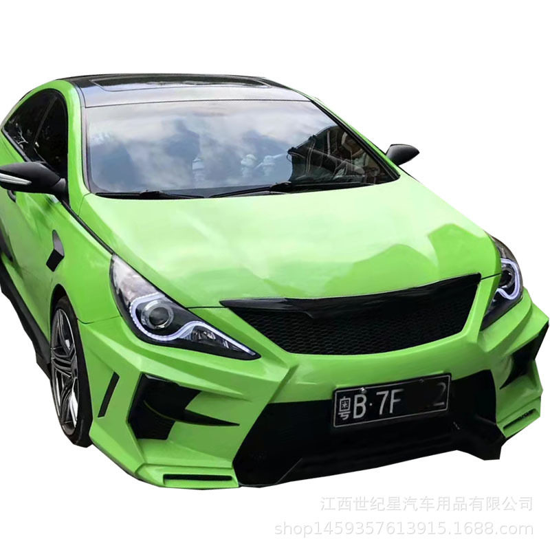适用于索纳塔8大包围改装sonata12 bodykit 索纳塔改装大包围后唇