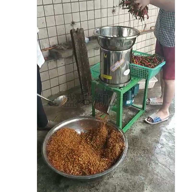 家用剁椒打碎机 辣椒土豆打酱机 大蒜姜粉碎机 辣椒打酱机