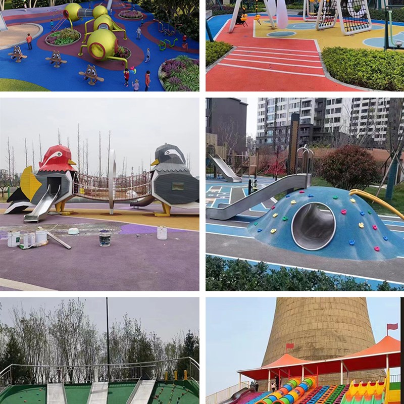 户外游乐设备不锈钢滑梯钻洞儿童公园秋千社区爬洞隧道攀爬网蹦床