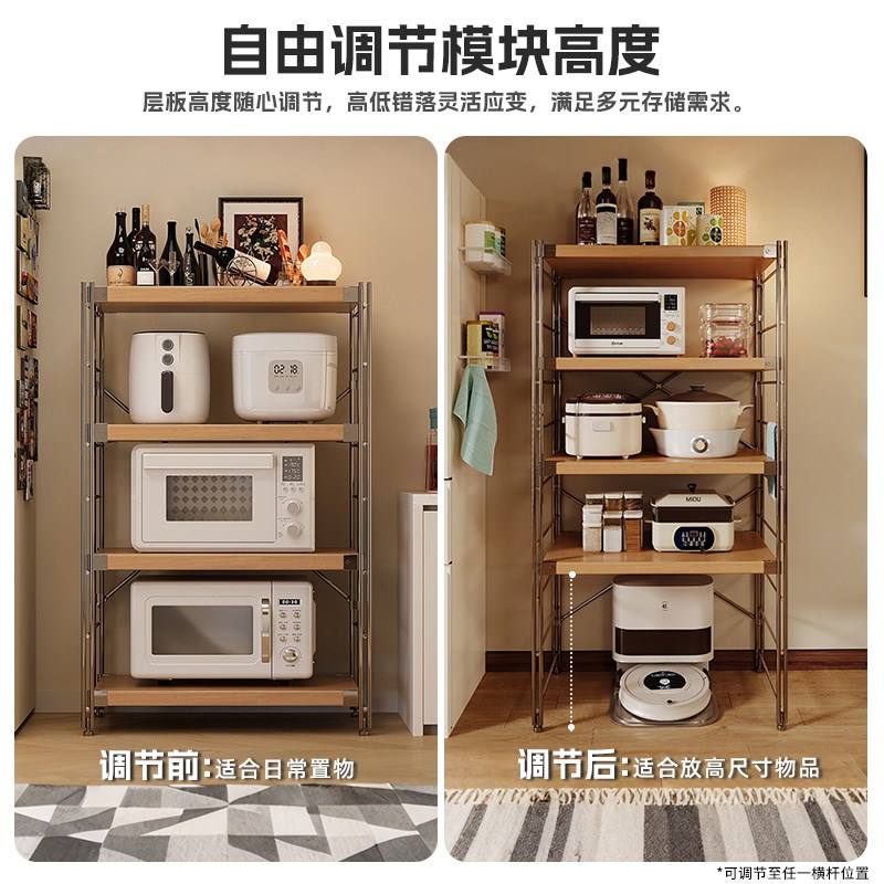 美式复古书架落地置物架满墙书柜储物柜一体整墙展示柜组合图书馆
