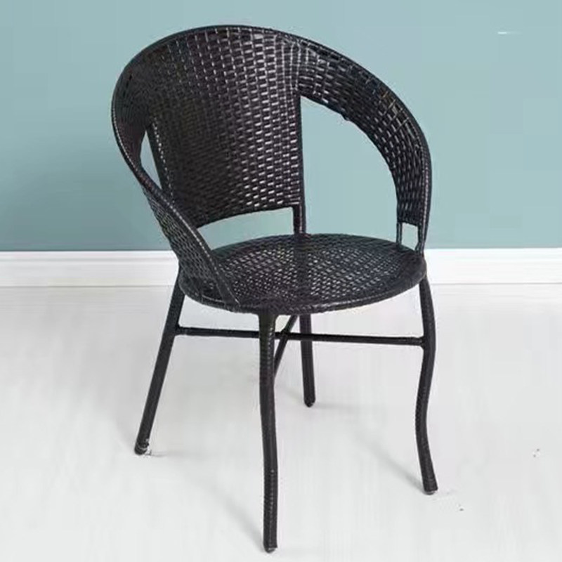 阳台桌椅小藤椅子单人扶手靠背椅防水休闲家用户外庭院藤编椅透气,住宅家具,阳台椅,淘宝优惠券,粉丝福利购,淘宝优惠卷