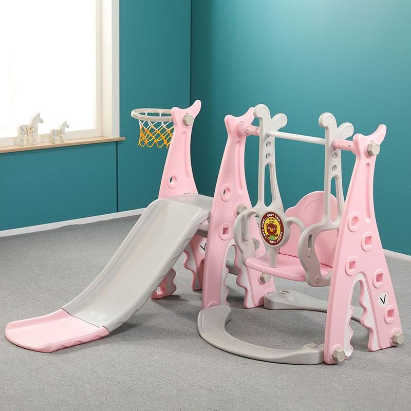 滑滑梯秋千组合儿童滑梯室内家用小型游乐场宝宝玩具加厚幼儿滑梯
