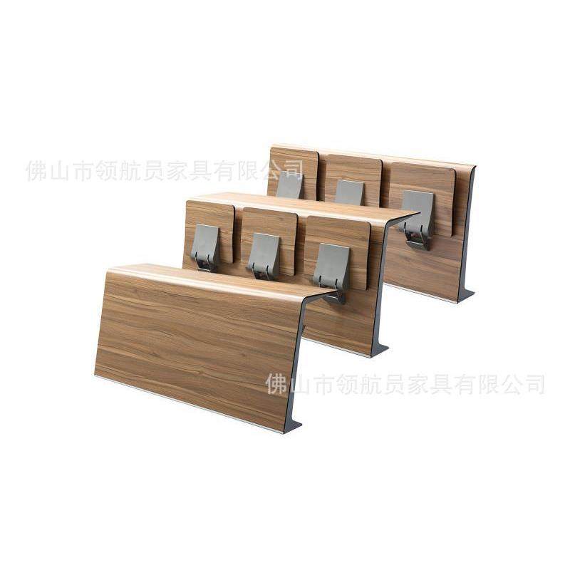 学校大教室排椅阶梯教室课桌椅报告厅座椅多媒体会议室桌椅连体椅