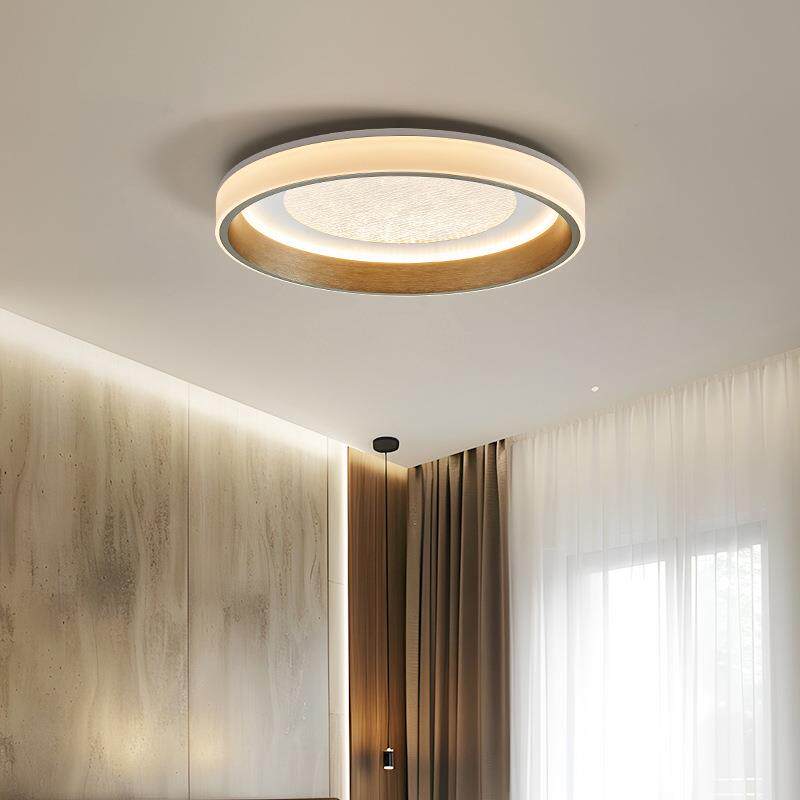 全光谱卧室吸顶灯主卧房间轻奢书房灯简约大气2025新款网红灯具