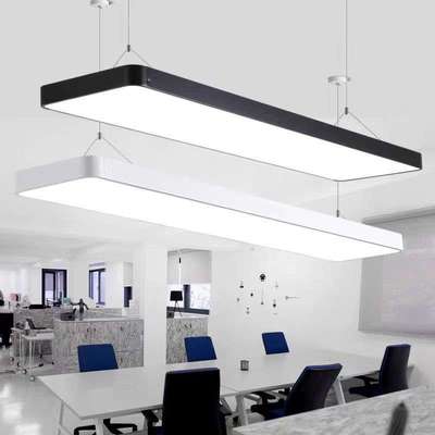 led长条灯办公室教室灯吊线灯方通直条灯防眩目商用节能日光灯