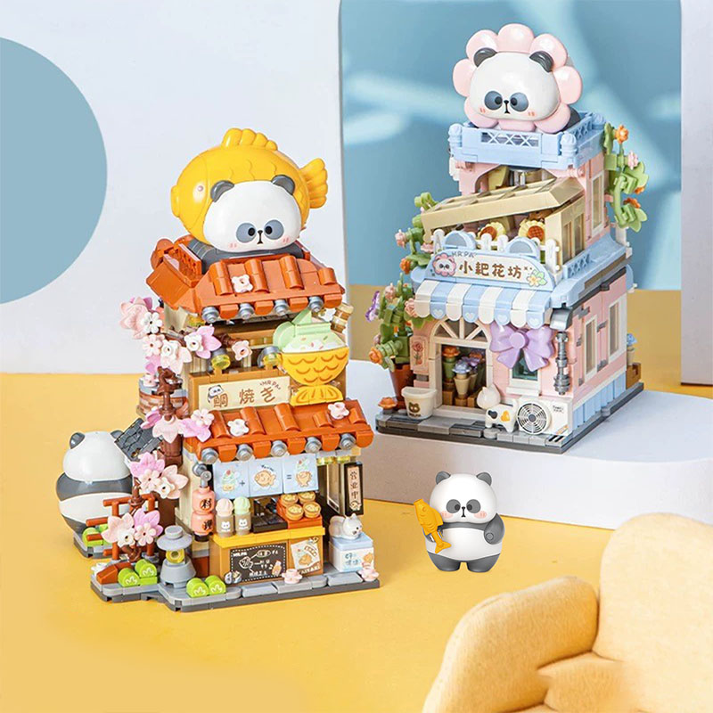 【椰壳联名小耙】开合双形态街景