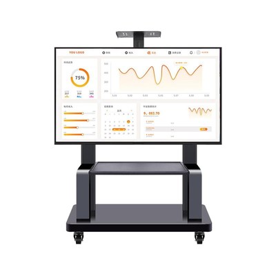 电视机可移动型支架子落地式带轮推车32-120英寸通用一体机挂架子