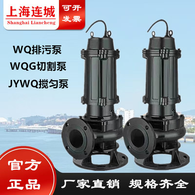 上海连城JYWQ污水泵潜污泵地下室污水井污水提升泵连城水泵