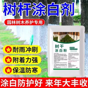 大树涂白剂园林专用石灰粉刷树干涂白粉果树防虫越冬防腐防冻杀菌