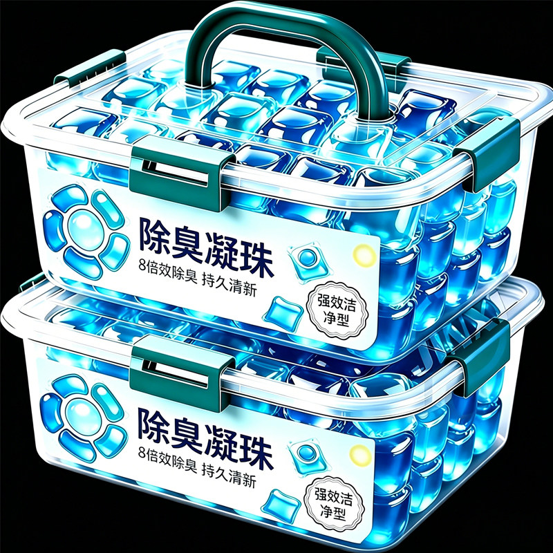 下水道马桶地漏防臭凝珠