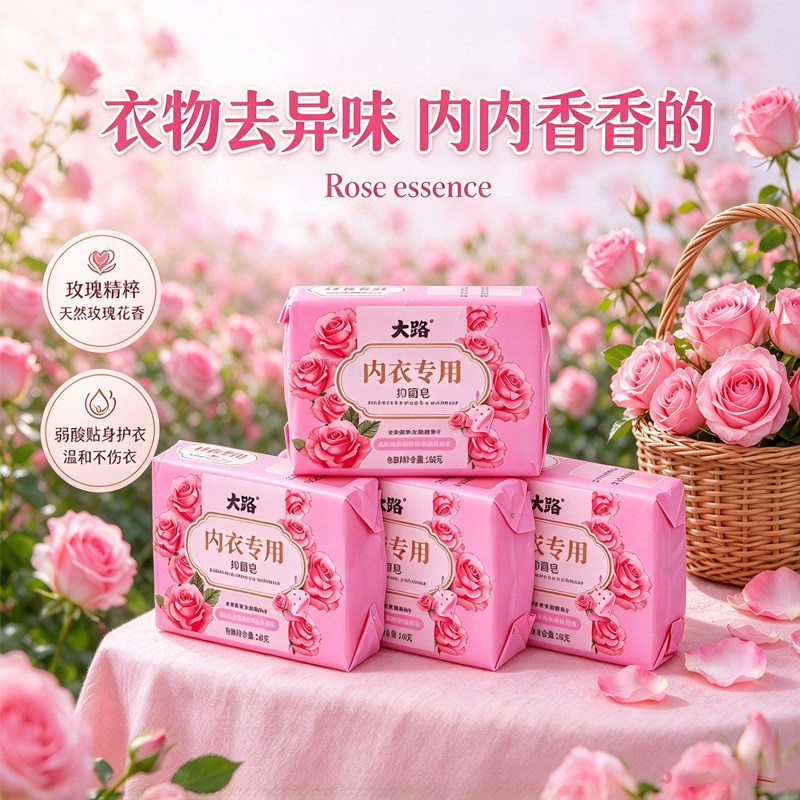 内衣专用清香去黄洗衣皂