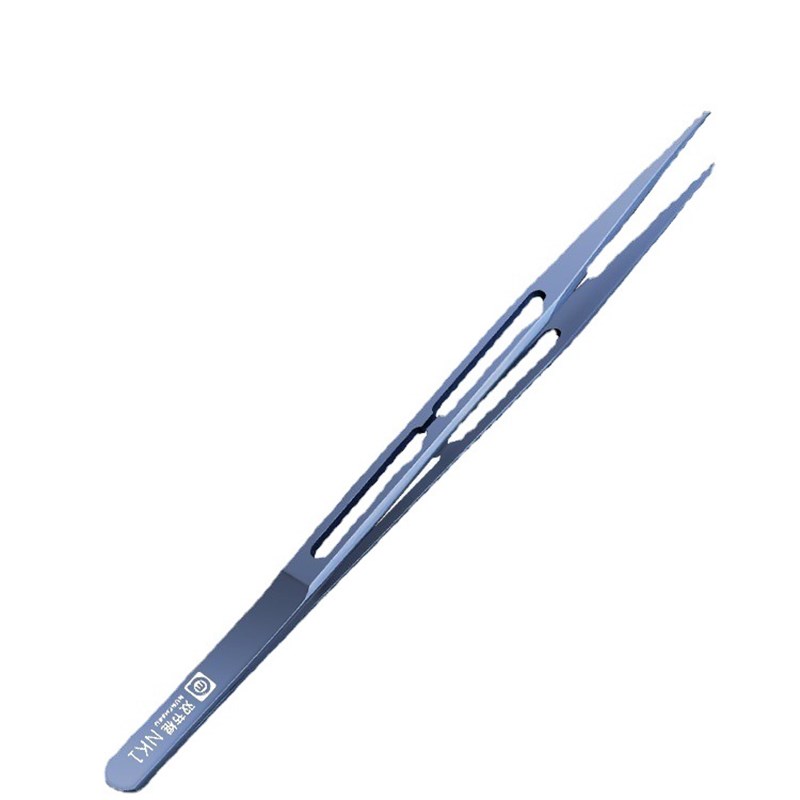阿毛易修/NK1/NK2/钛合金双节棍镊子/手机维修/轻细尖/加硬/无磁