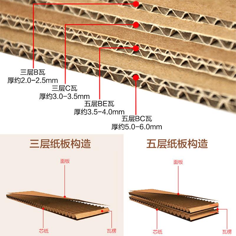 安递半高纸箱快递包装盒电商纸箱5-12号瓦楞纸箱打包盒子包装箱子