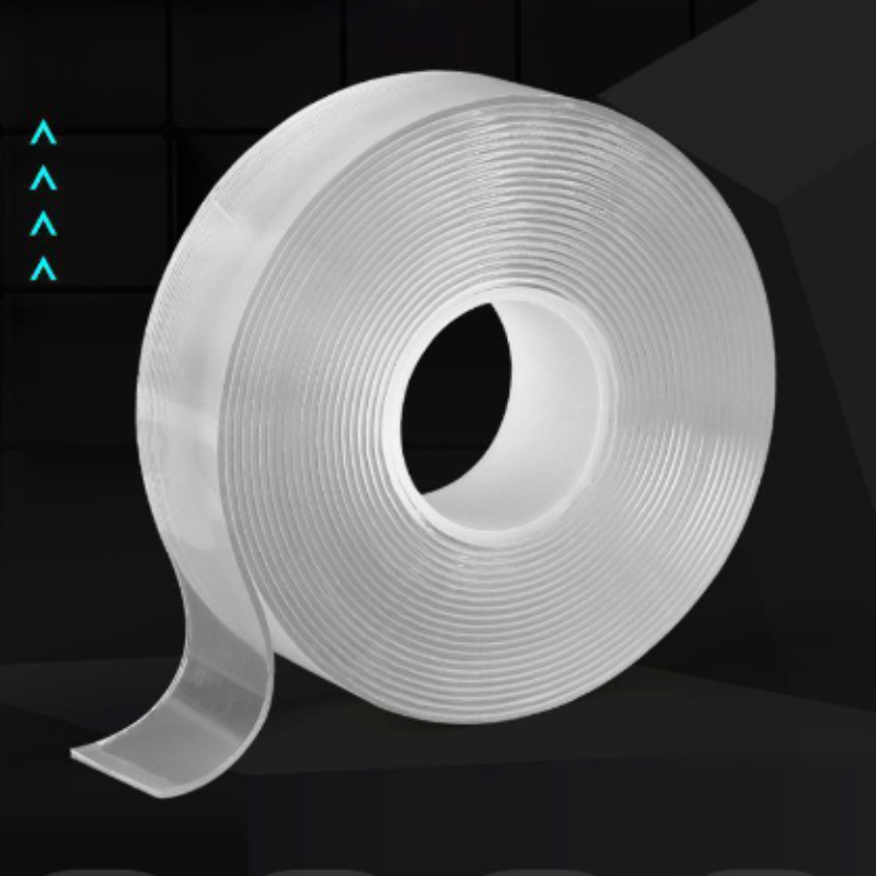 纳米双面胶强力粘贴无痕吸附胶带家用魔力防水防滑固定胶卷