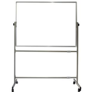 60*90cm磁性钢化玻璃办公会议白板移动可擦写白板带支架