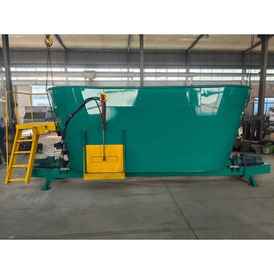 双绞龙立式草料搅拌机养殖场青贮秸秆揉丝制备机牛羊稻草料拌料机