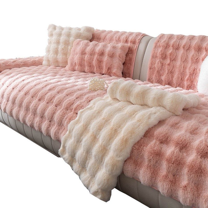 冬季加厚沙发垫防滑耐脏兔毛绒沙发套罩全包沙发巾全盖盖布高级感,居家布艺,沙发套,淘宝优惠券,粉丝福利购,淘宝优惠卷