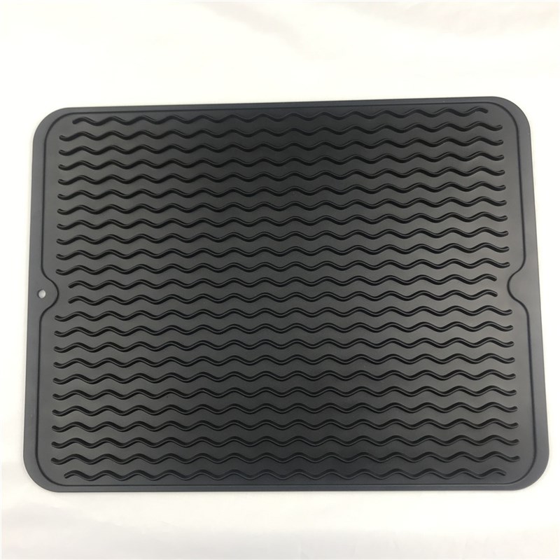 硅胶沥水垫40X30大号硅胶垫隔热垫沥干燥垫厨房用滤水垫dish mat