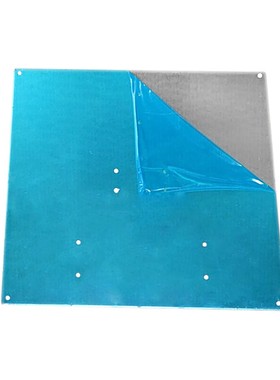 3d打印机配件热床平台支撑铝板专用加热底板兼容MK2aMK2b白色铝板