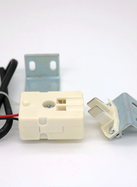 适用于Otis奥的斯蒂森电梯副门锁 付门锁 老款白色触点插销开关