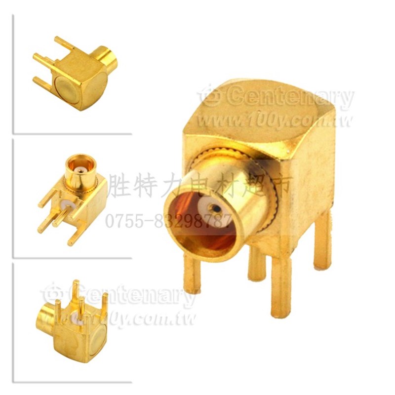 MCX8400-9000 捷宝 JYEBAO  连接器 MCX JACK 高频镀金