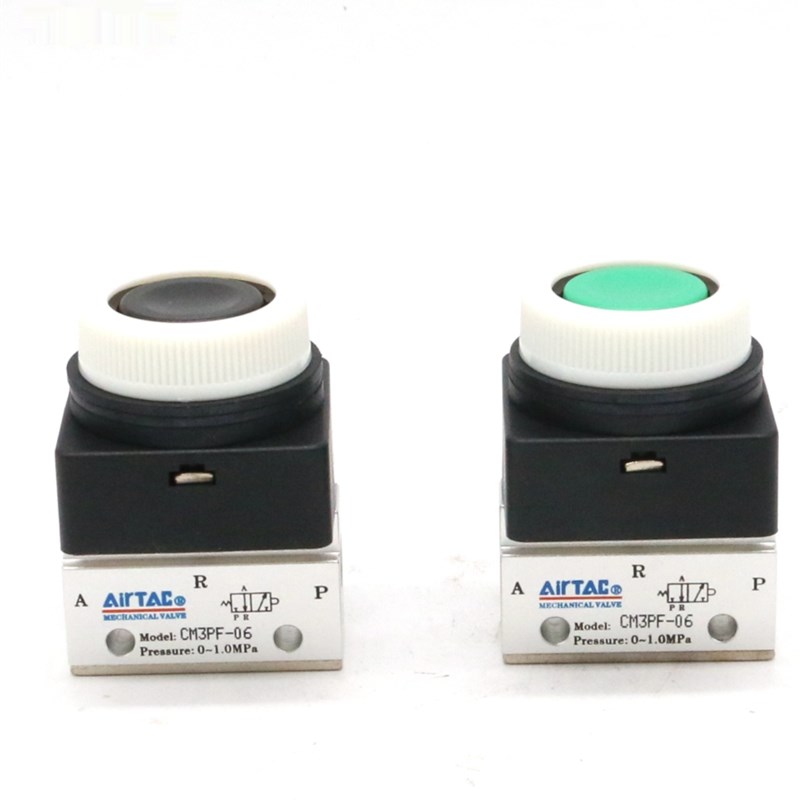 原装正品AIRTAC亚德客2位3通CM3PF-M5/06/08CM3PM-M5/06/08机械阀
