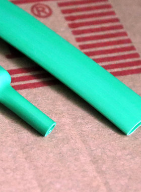 绿色39mm双壁热缩管3倍收缩率带胶防水密封阻燃修复散卖卷装