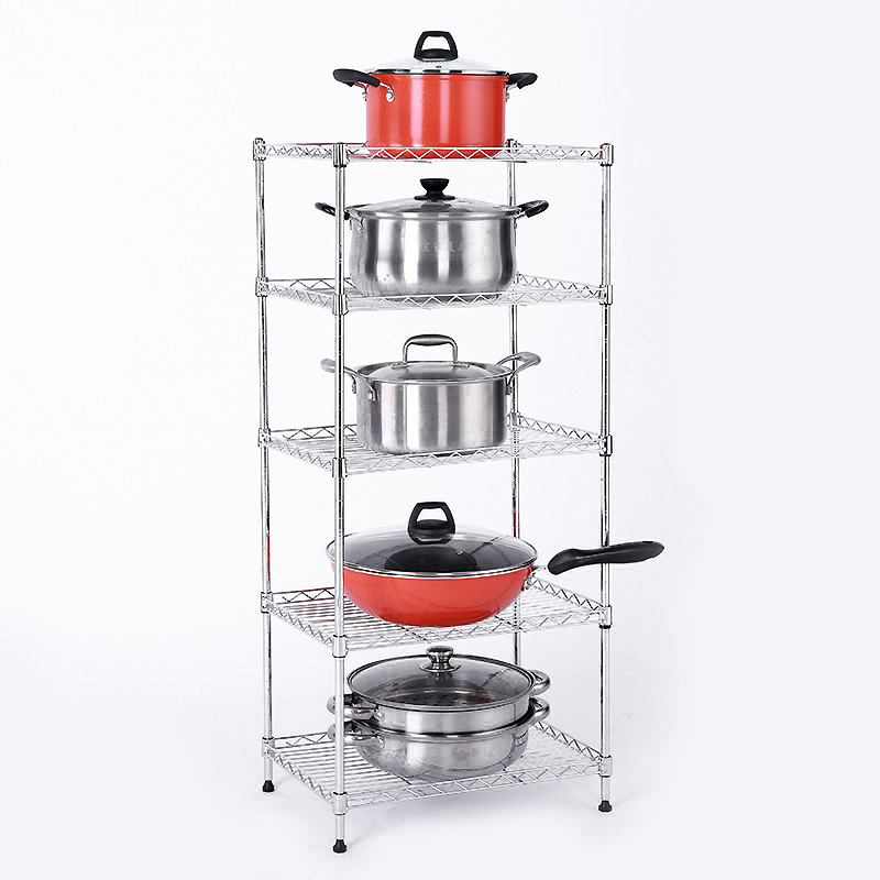 可移动厨房置物架冰箱夹缝储物架子落地缝隙多功能收纳锅架带轮子