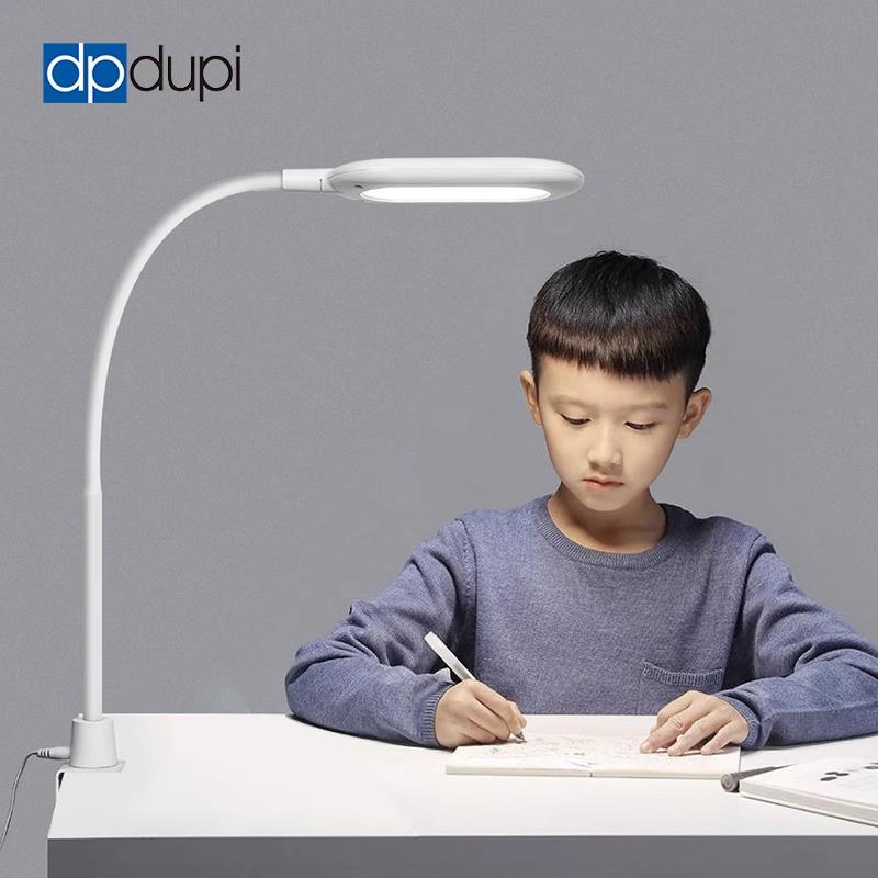德普夹式儿童书桌护眼灯学习专用插电式学生国aa级可夹式阅读台灯