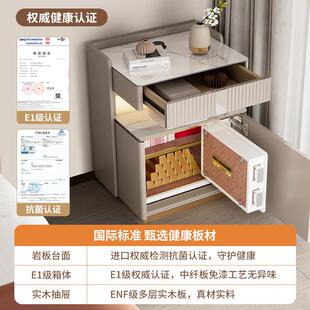 家用床头保险柜防盗智能密码 虎牌床头柜保险箱一体隐形2025新款 指