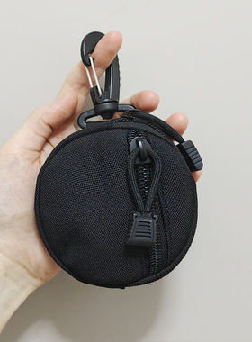 户外运动多功能收纳钥匙包战术风小挂包蓝牙耳机包加厚零钱迷你包