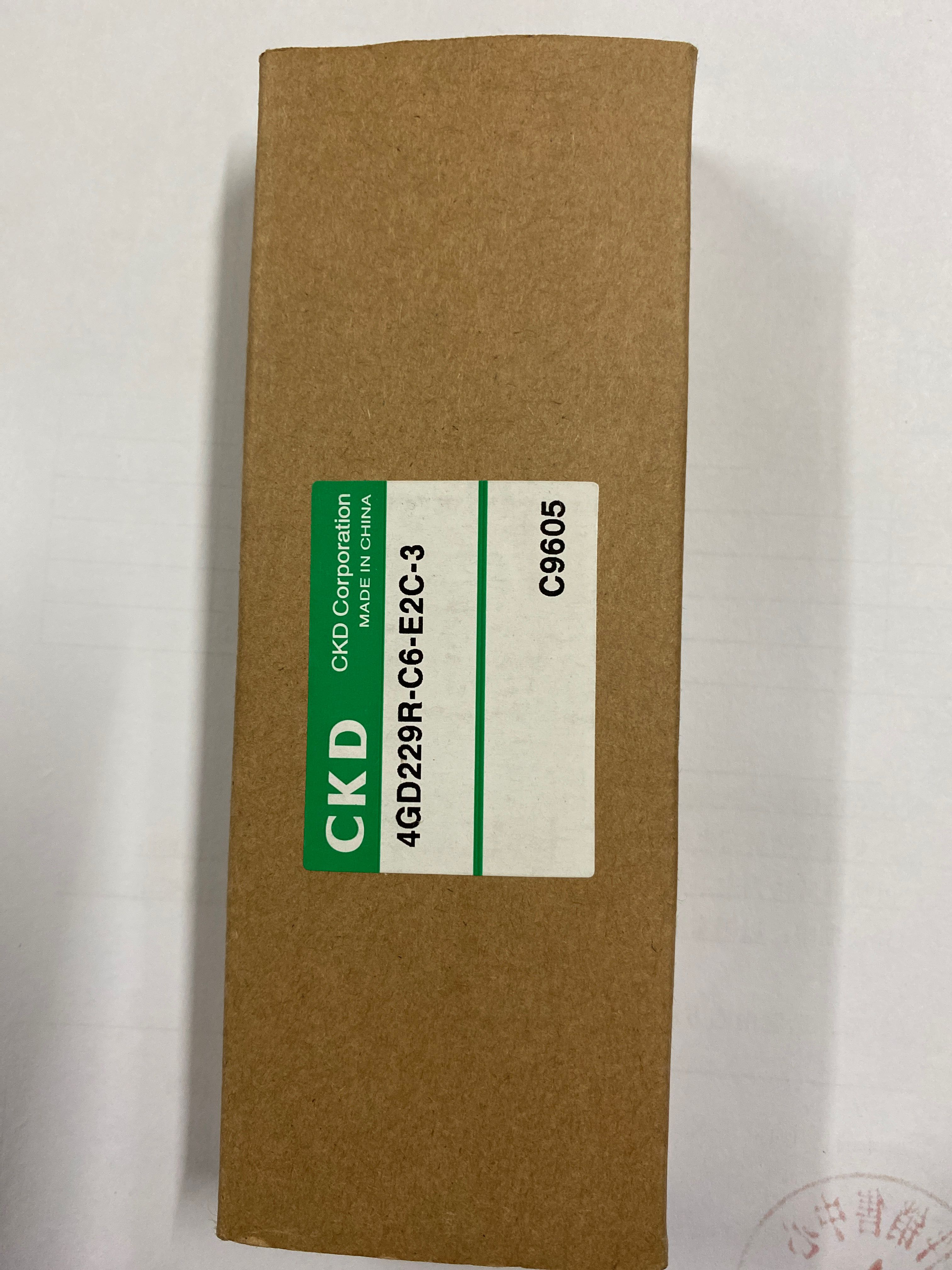 日本CKD电磁阀4GD229R-C6-E2C-3全新原装真品DC24V当天发货
