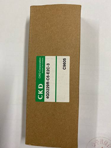 日本CKD电磁阀4GD229R-C6-E2C-3全新原装真品DC24V当天发货